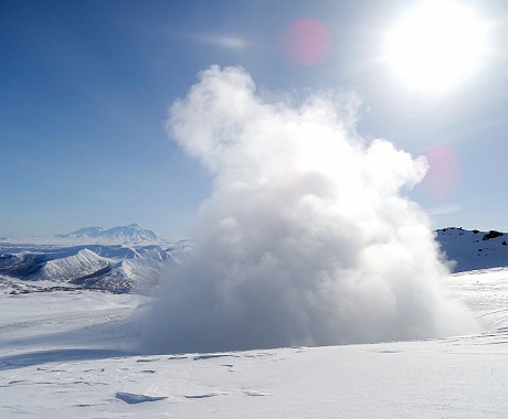 Unforgettable  winter  Kamchatka